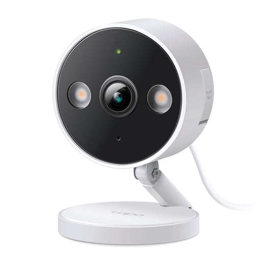 Tapo TP-Link 2K QHD Security Camera, Indoor/Outdoor, ???????? ?????????? ????????????'?? ????????????, Color Night Vision, Free Person/Pet/Vehicle Detection, Invisible IR Mode, SD Storage, C120