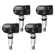 CARORAV TPMS Sensor GM, 4-Pack Tire Pressure Sensor Replacement for GM Chevy GMC Cadillac Buick, 315MHz OE Replaces# 13586335, 13581558, 13598771, 13598772