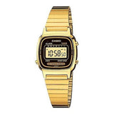 Casio LA670WA Series | Women's Digital Watch | Silver | Retro Design | WR | Daily Alarm | 1/10 SEC Stopwatch | Countdown Timer | Regular Time Keeping (HR, Min, SEC, PM, Date, Day) | 2 Year Battery