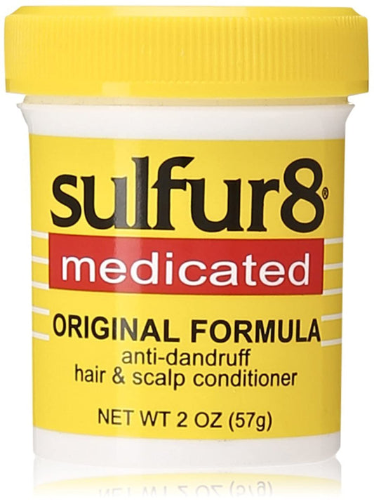 Sulfur 8 Medicated Regular Formula Anti-Dandruff Hair and Scalp Conditioner, 2 Ounce