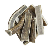 hotspot pets Premium Split Elk Antlers for Dogs - 7 Inch Large Dog Chews (2 Pack) Made in USA -Naturally Shed Antler Bone for Large Breed Aggressive Chewers -Promotes Natural Dental Hygiene
