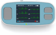 EMAY 6L Portable ECG Monitor | Record ECG and Heart Rate in 6 Channels | Compatible with Smartphone and PC | No Subscription Required