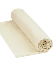 HOTGODEN Light Weight 100% Cotton Muslin Fabric: 63 inch x 2,5,10 Yards Unbleached Muslin Linen Fabric Material for Sewing Material Apparel Cloth