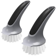 MR.SIGA Pot and Pan Cleaning Brush, Dish Brush for Kitchen, Pack of 2