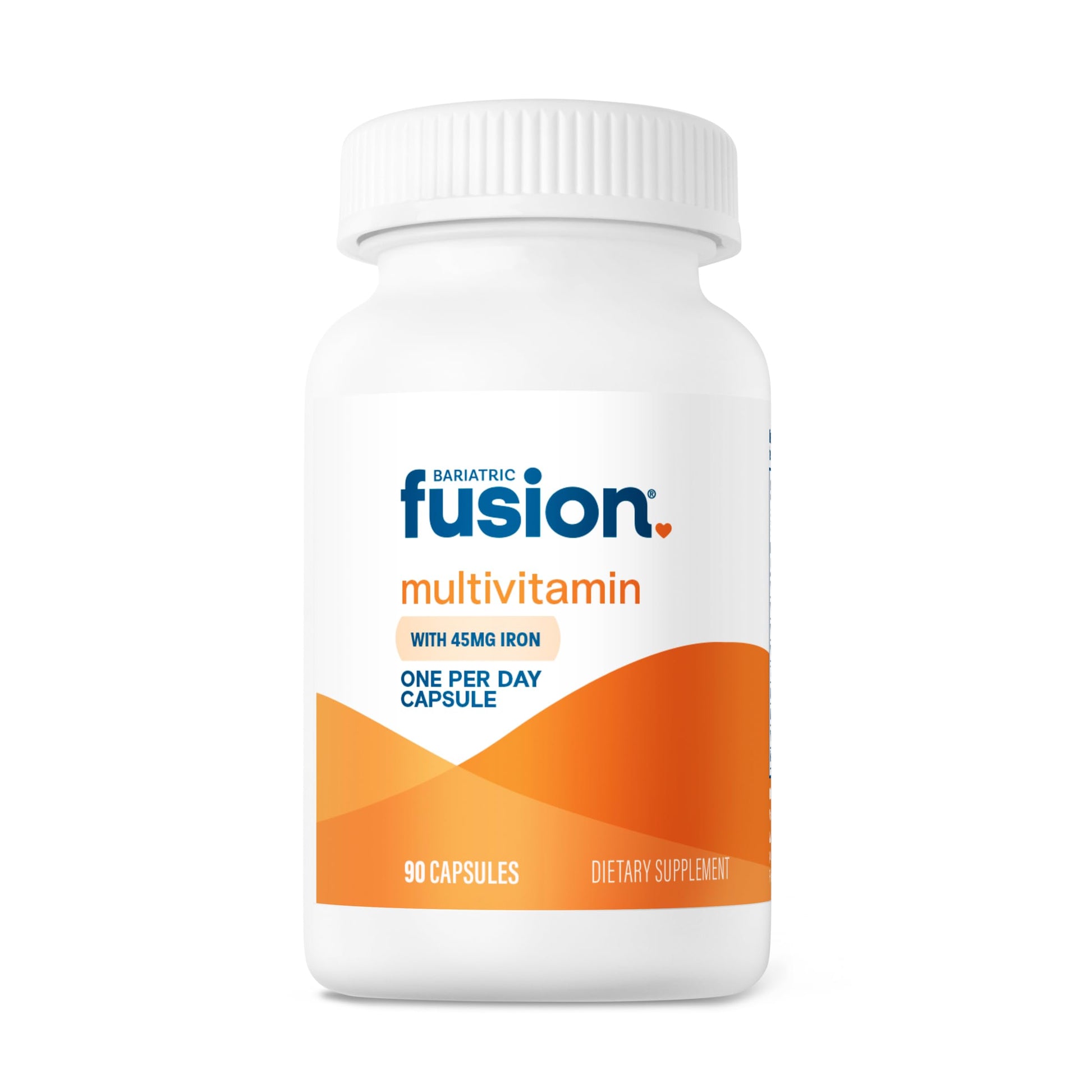Bariatric Fusion One Per Day Bariatric Multivitamin with Iron | Easy to Swallow Capsule | Vitamin for Bariatric Surgery Patients | Gastric Bypass and Sleeve Gastrectomy | 30 Count | 1 Month Supply