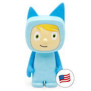 Tonies Creative Audio Character - Record and Upload up to 90 Minutes of Your Own Stories and Songs - Light Blue/Light