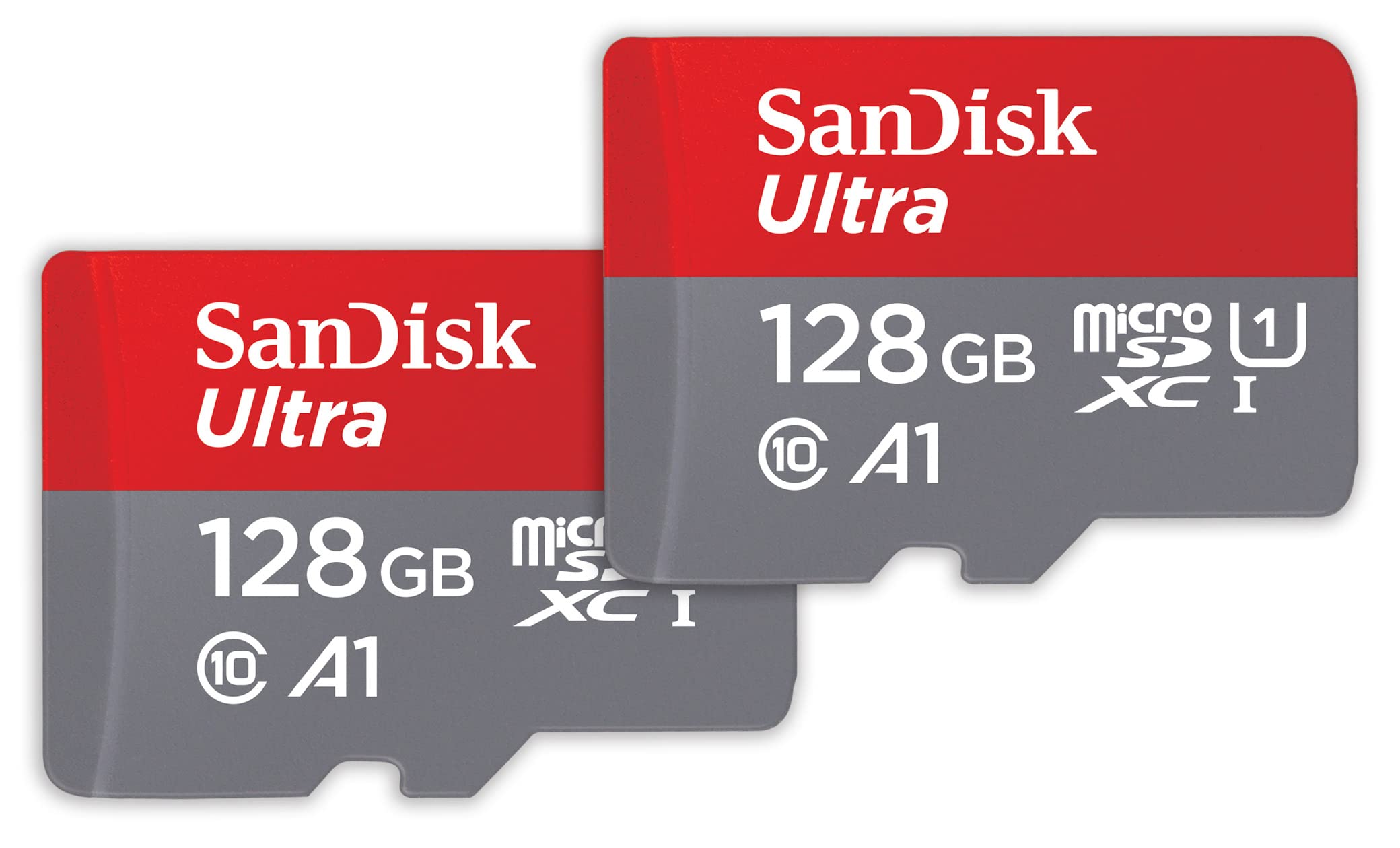 SanDisk 32GB Ultra microSDHC UHS-I Memory Card with Adapter - 120MB/s, C10, U1, Full HD, A1, Micro SD Card - SDSQUA4-032G-GN6MA [New Version]