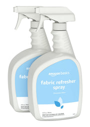 Amazon Basics Fabric Spray, Fabric Freshner, Fresh Scent, 32 fl oz, Pack of 2