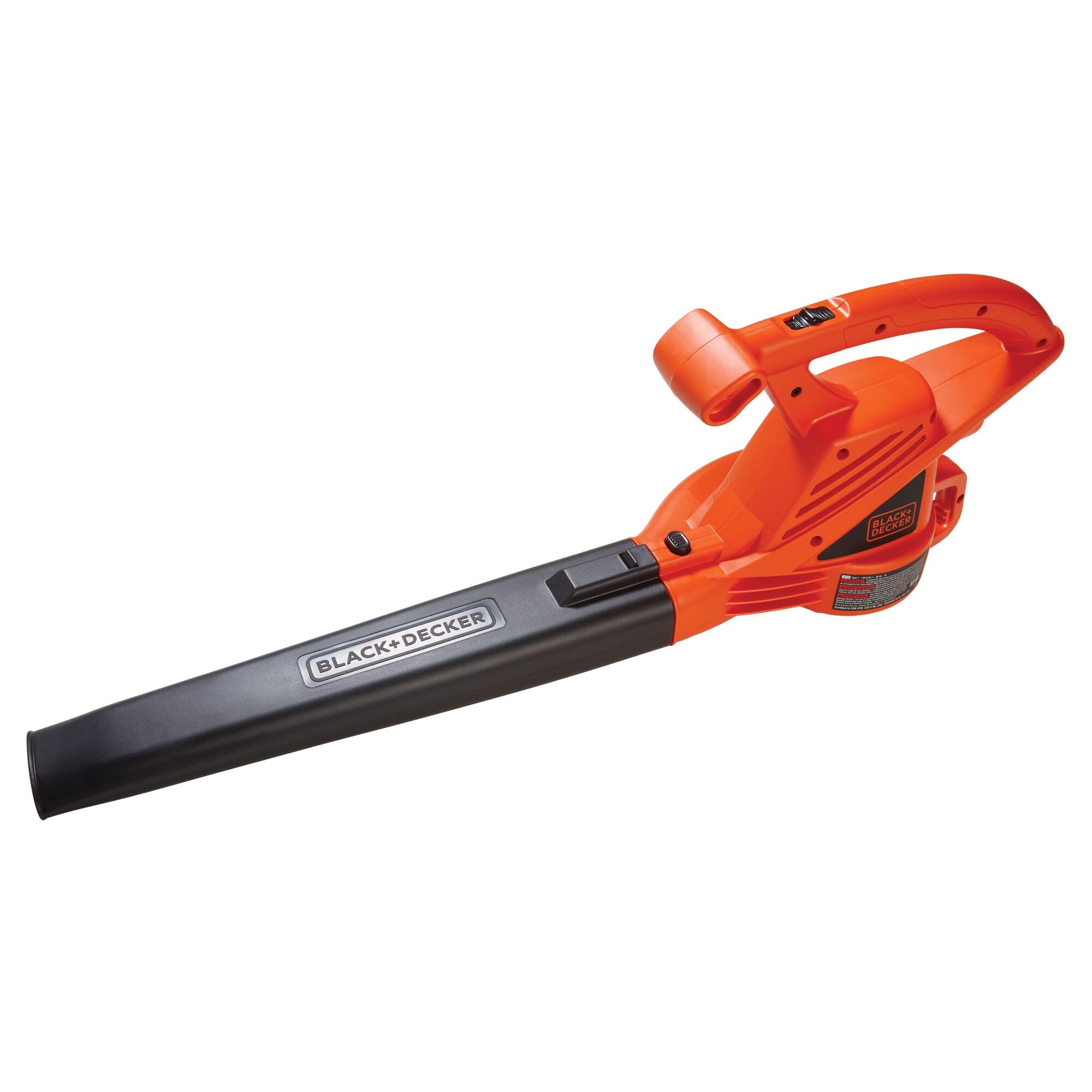 BLACK+DECKER Electric Leaf Blower, Handheld Blowers for Lawn Care, Lightweight, 180 MPH 7-Amp (LB700)