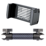 Bulletpoint Dash Mount Cell Phone Holder with 7cm Carbon Fiber + Kevlar Mounting Arm Compatible with iPhone and Android Smartphones - Fits 20mm (0.787 inches) Attachment Ball