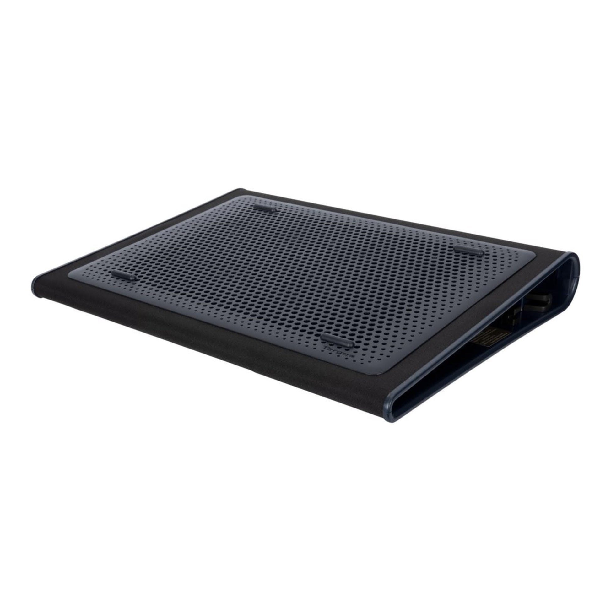 Targus 17 Inch Dual Fan Lap Chill Mat - Soft Neoprene Laptop Cooling Pad for Heat Protection, Fits Most 17" Laptops and Smaller - USB-A Connected Dual Fans for Heat Dispersion (AWE55US)