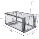 Gingbau Live Chipmunk Trap Humane Mouse Rat Cage Trap for Indoors and Outdoors