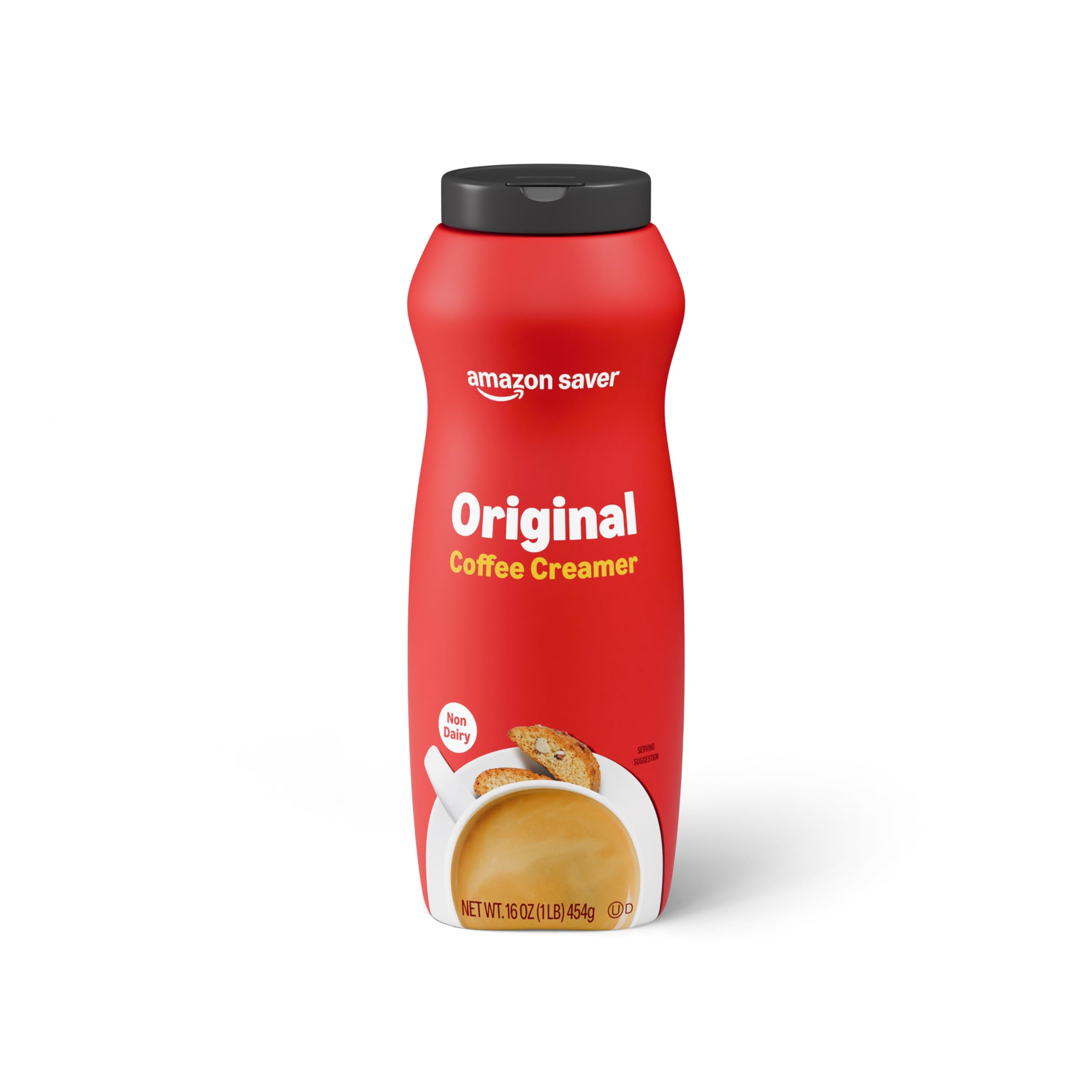 Saver, Powdered Non-Dairy Original Coffee Creamer, 16 Oz (Previously Happy Belly, Packaging May Vary)