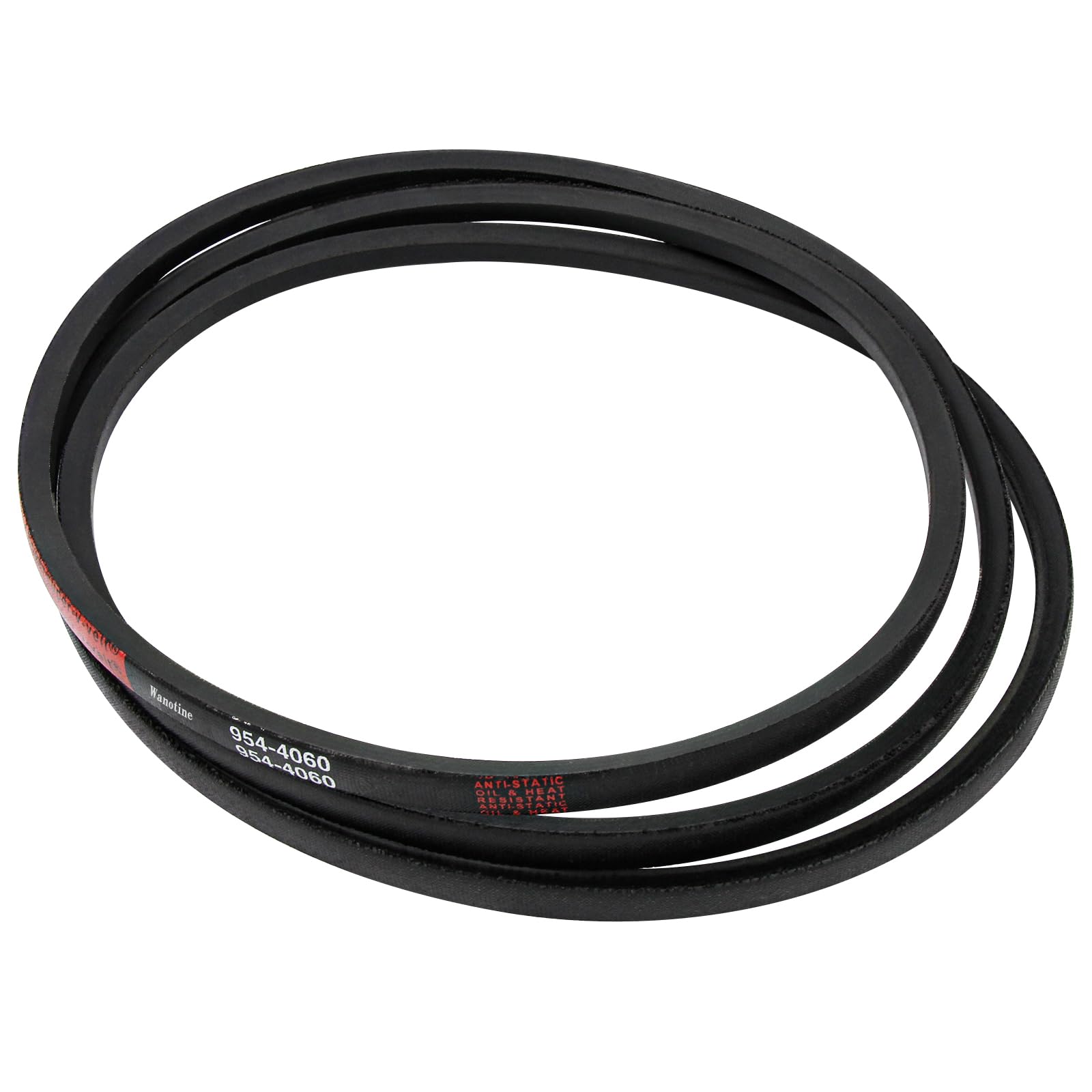 Wanotine 954-04060C Deck Belt Replaces Troy Bilt Riding Mower 42'' Deck Belt 954-04060 954-04060B 754-04060, Fits MTD Troy-Bilt Craftsman Cub Cadet John Deere Lawn Tractor Mowers (1/2" x 96 1/2")