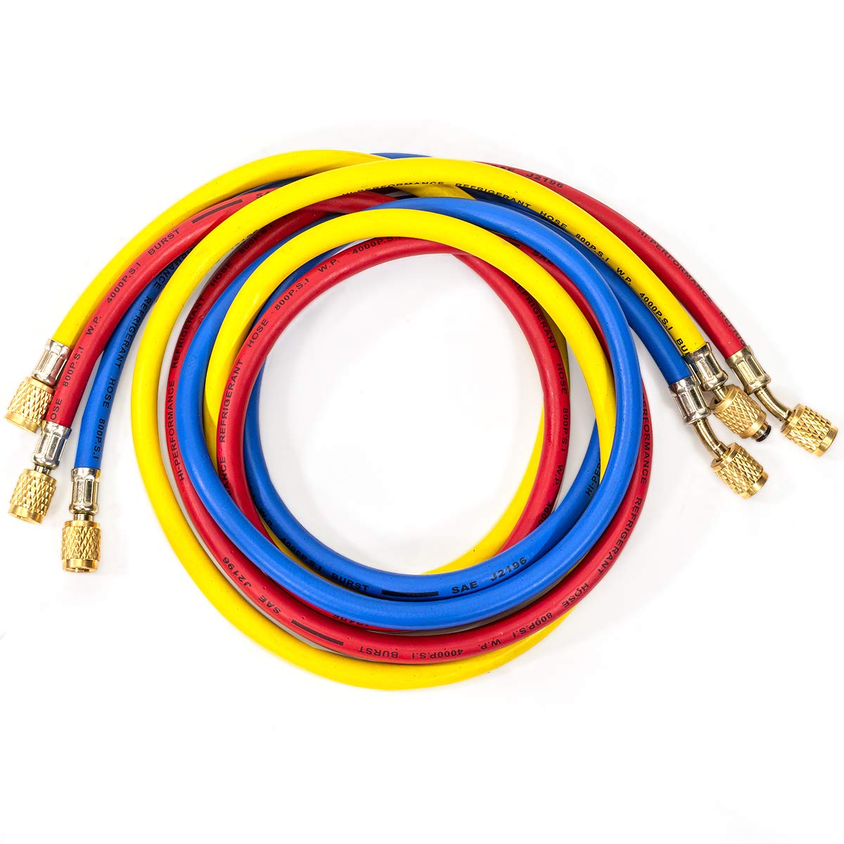 XtremepowerUS HVAC Air Vacuum Pump 3CFM 1/4HP (R134a R12 R22 R410a) A/C Refrigeration AC Manifold Gauge R134 Can-Tap Included Carrying Tote