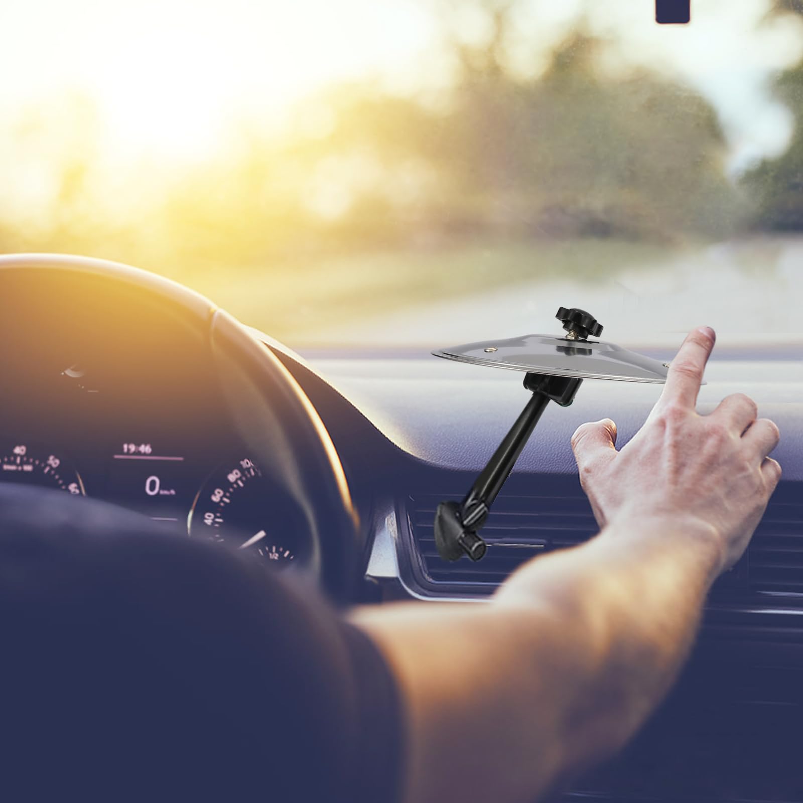 Car Cymbal Air Vent Car Crash Cymbal Air Vent Mini Drum Cymbal For Music Lovers