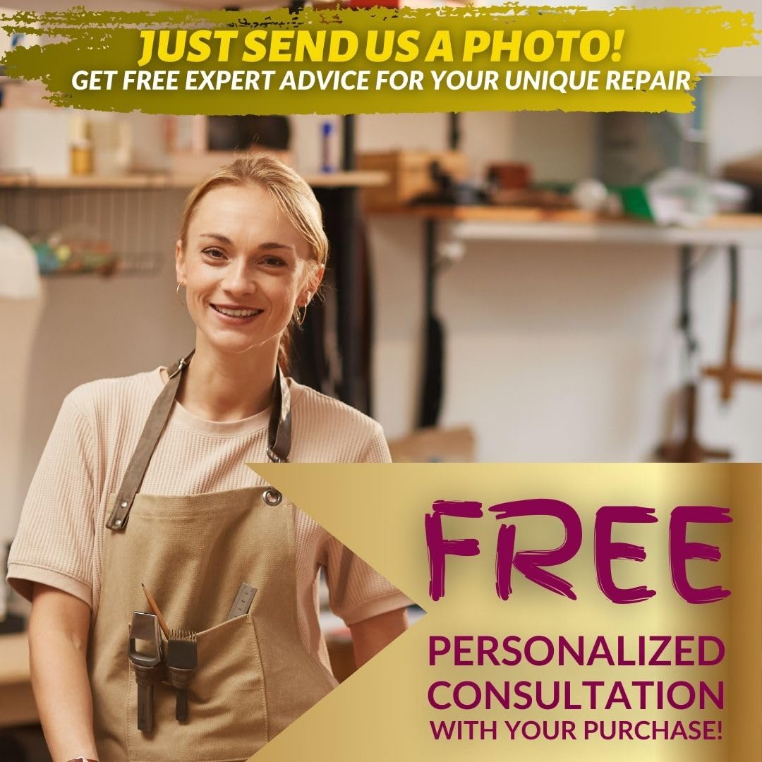 COCONIX Fabric & Carpet Repair Kit | Fix Tears, Holes, and Burns on Fabric and Carpet Upholstery, Rugs, and Clothing | Easy Application with Customizable Colors