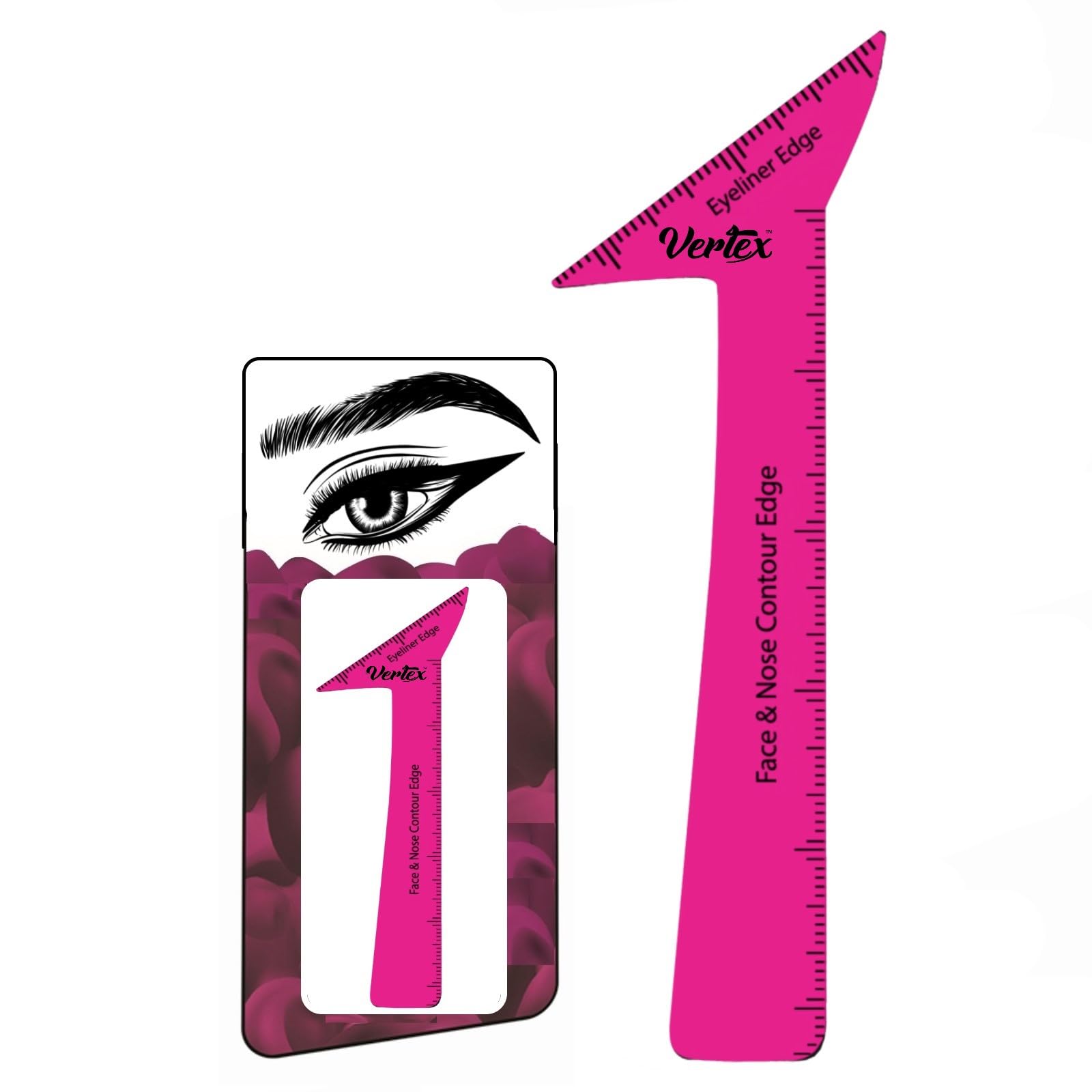 قوالب تحديد العين قلم سائل مقاوم للماء أداة لمحدد العيون فرشاة مكياج قلم ختم رفيع مبراة عيون قطة طرف مجنح صغير مائل | تقنيات للمبتدئين الحقيقيين خطوط ظلال العيون جل حواجب بوميد أسود