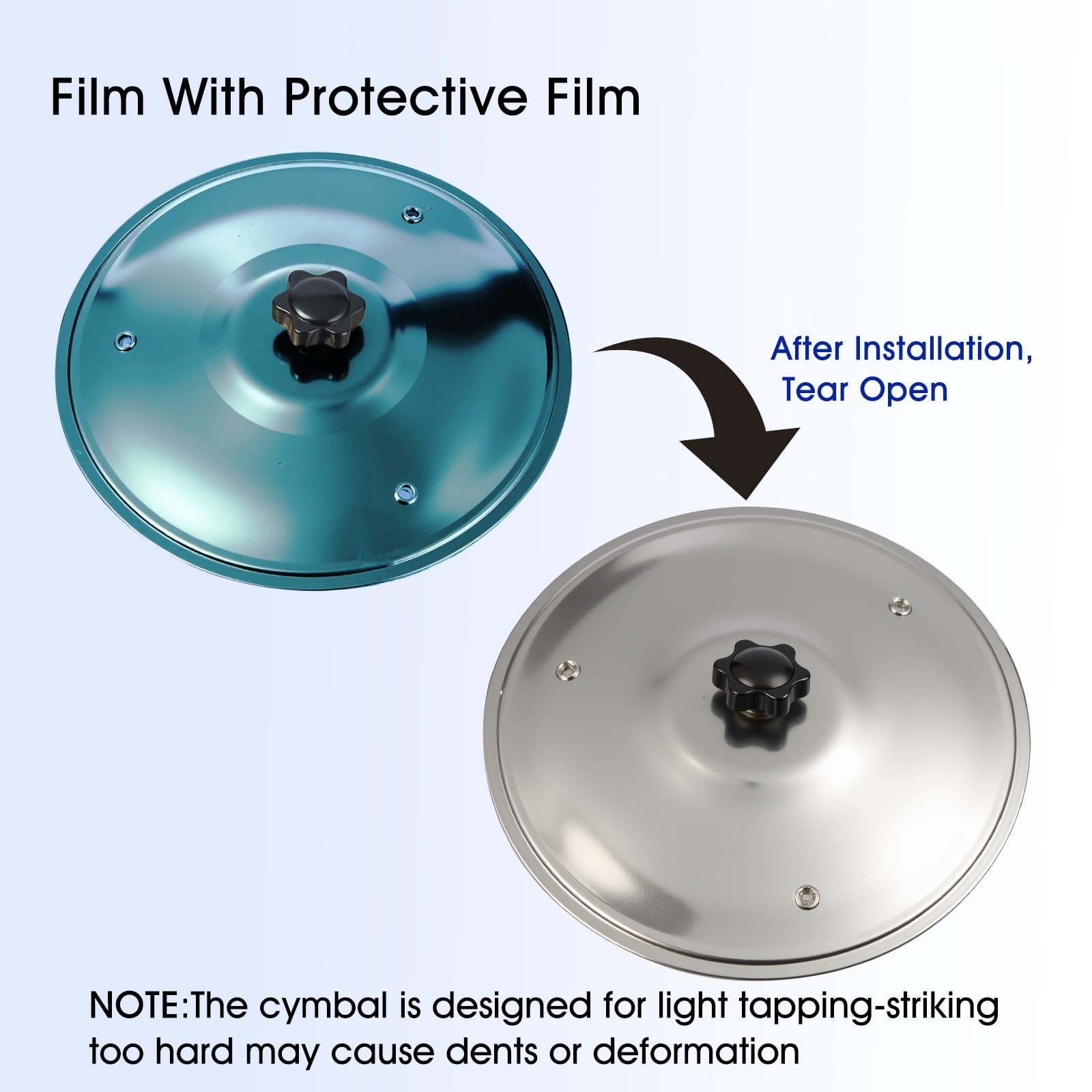 Car Cymbal Air Vent Car Crash Cymbal Air Vent Mini Drum Cymbal For Music Lovers