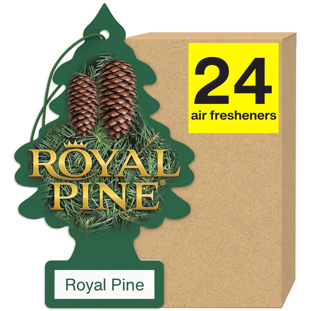 LITTLE TREES Air Fresheners Car Air Freshener. Hanging Tree Provides Long Lasting Scent for Auto or Home. Bayside Breeze, 24 Air Fresheners