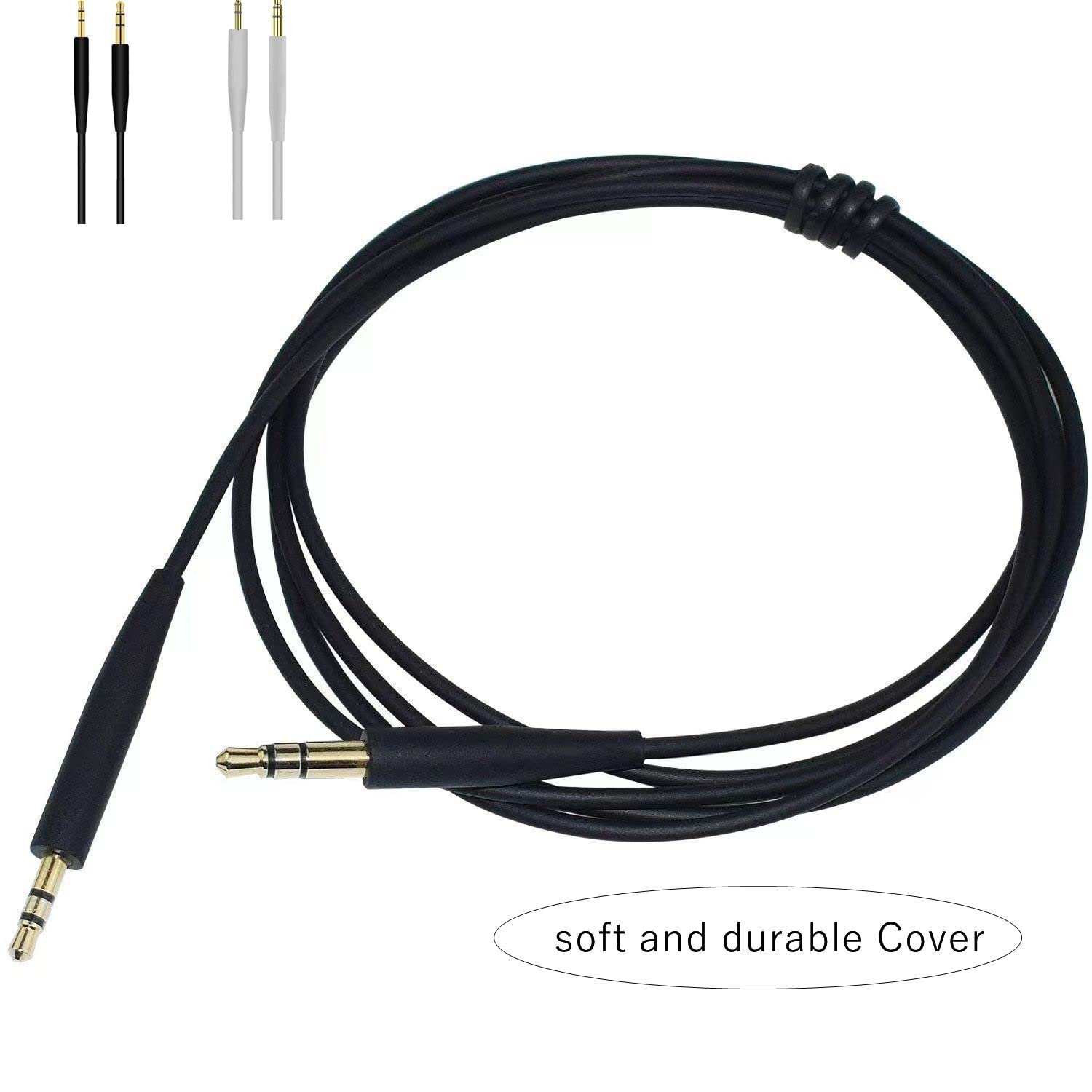 EARLA TEC Replacement Audio Cable Cord,Aux Wire 3.5mm to 2.5mm Compatible with Bose QuietComfort QC25 QC35 QC35II QC45 NC700 Soundlink Soundtrue Headphones (No mic)