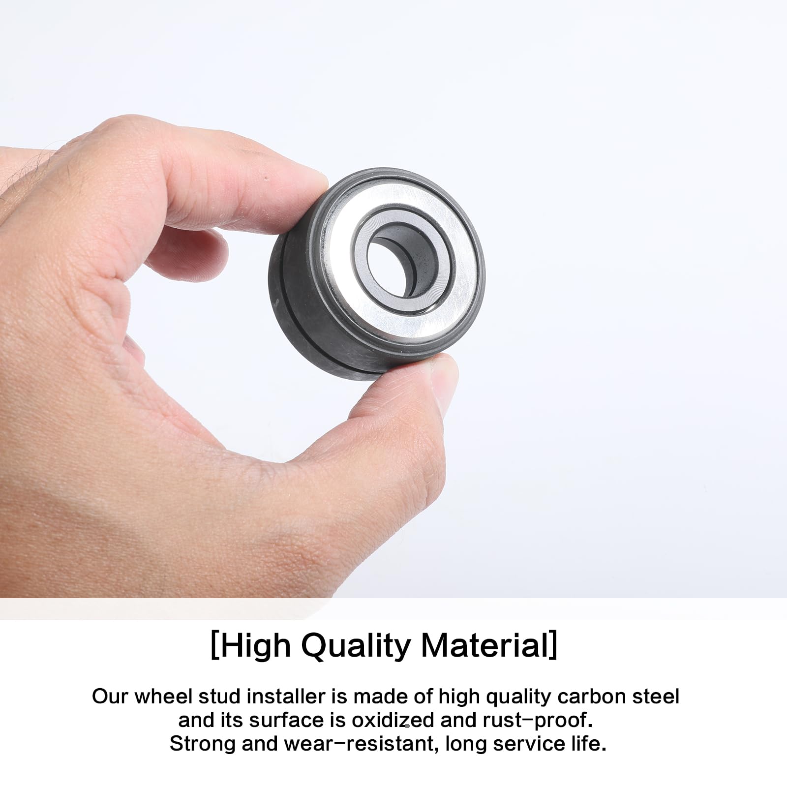 22800 Wheel Stud Installer,Wheel Stud Installer Tool,Safe, Saves Time, Effort,Tire Stud Tool,Wheel Stud Installer Replace,Compatible with Most All Automotive Wheels and Light-Duty Truck Wheel Stud