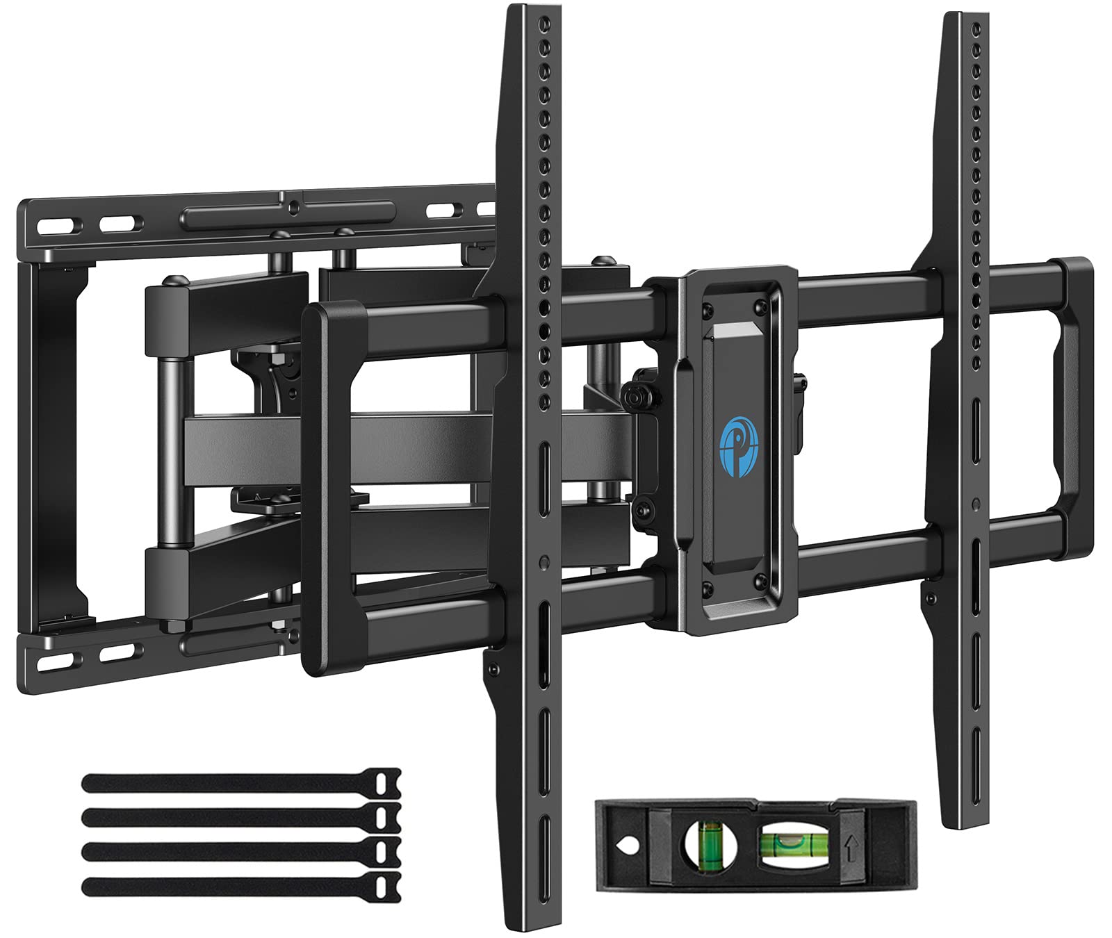 Pipishell Full Motion TV Wall Mount for 40Ã¢ÂÂ82 inch Flat or Curved TVs, Smooth Swivel & Extension, Tool-Free Tilt with Heavy-Duty Arms, Max VESA 600x400mm up to 110 lbs, Fits 12Ã¢ÂÂ³/16Ã¢ÂÂ³ Wood Studs, PILF11