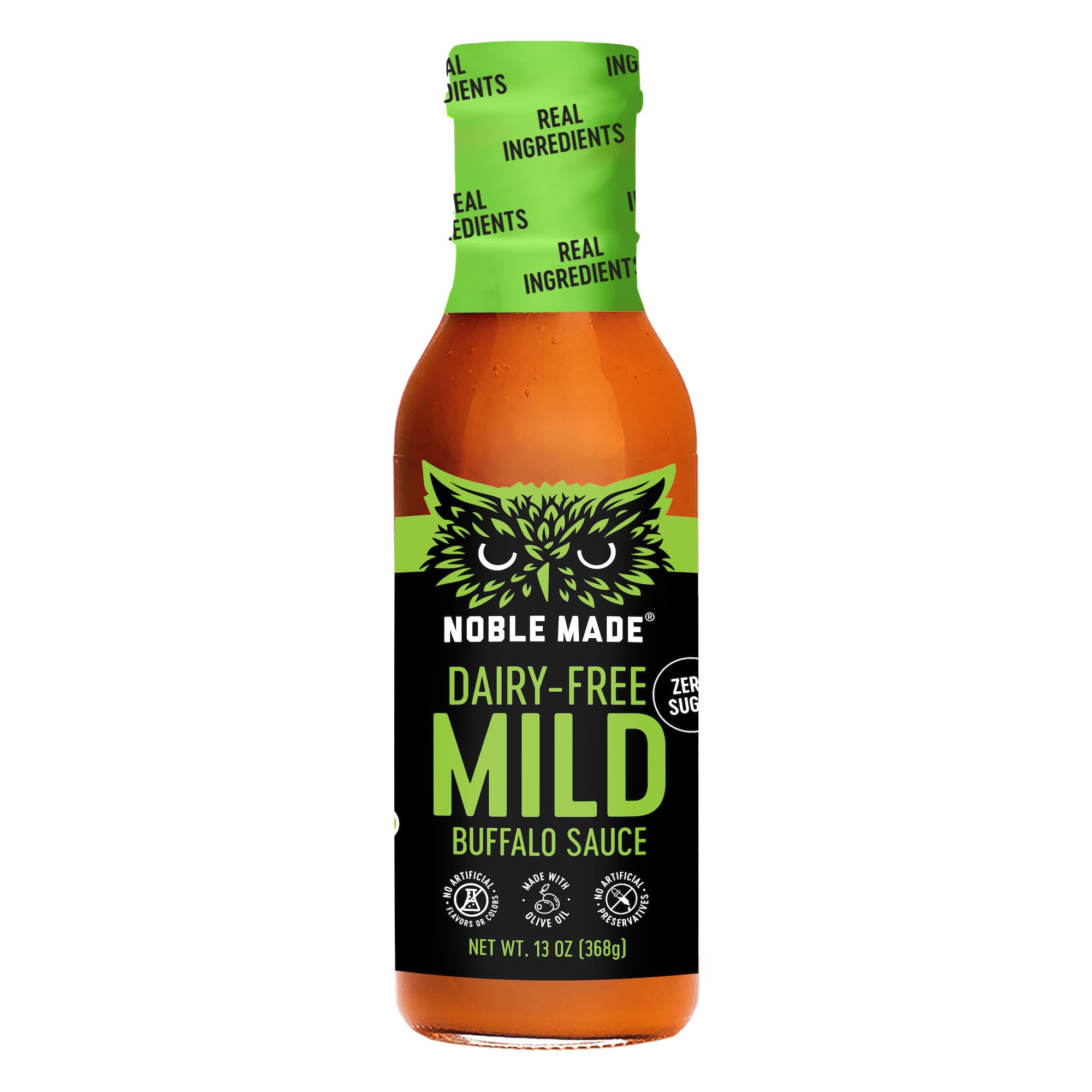 Noble Made, Mild Buffalo Sauce, 13 Ounce