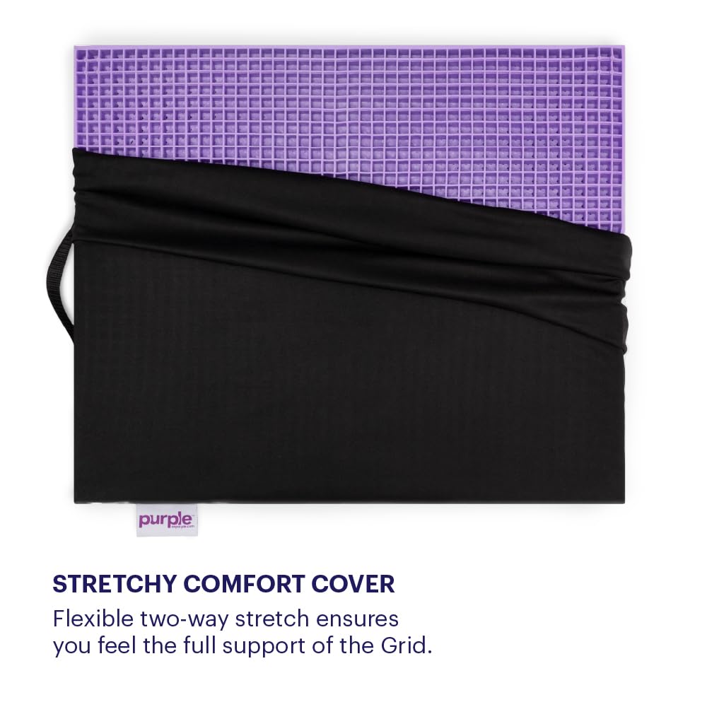 Purple Ultimate Seat Cushion | Pressure Reducing Grid Designed for Ultimate Comfort | Designed for Gaming | Made in The USA