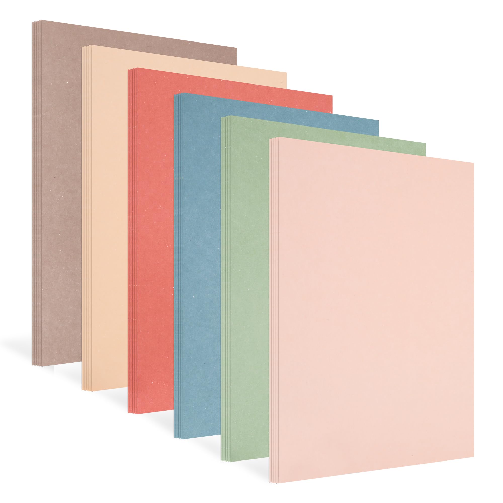 8.5x11 Colored Cardstock 30 Sheets, 230gsm/85lb Assorted Colors Heavy Craft Paper for Inkjet Printing, Card Making, Construction Paper, Scrapbooking, DIY Crafts, Double-Sided Heavyweight