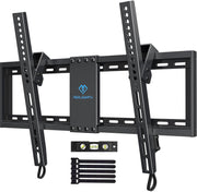 PERLESMITH UL Listed TV Mount for Most 37-82 inch TV, Universal Tilt TV Wall Mount Fits 16Ã¢ÂÂ- 24Ã¢ÂÂ Wood Stud with Loading 132 lbs & Max VESA 600x400mm, Low Profile Flat Wall Mount Bracket PSLTK1