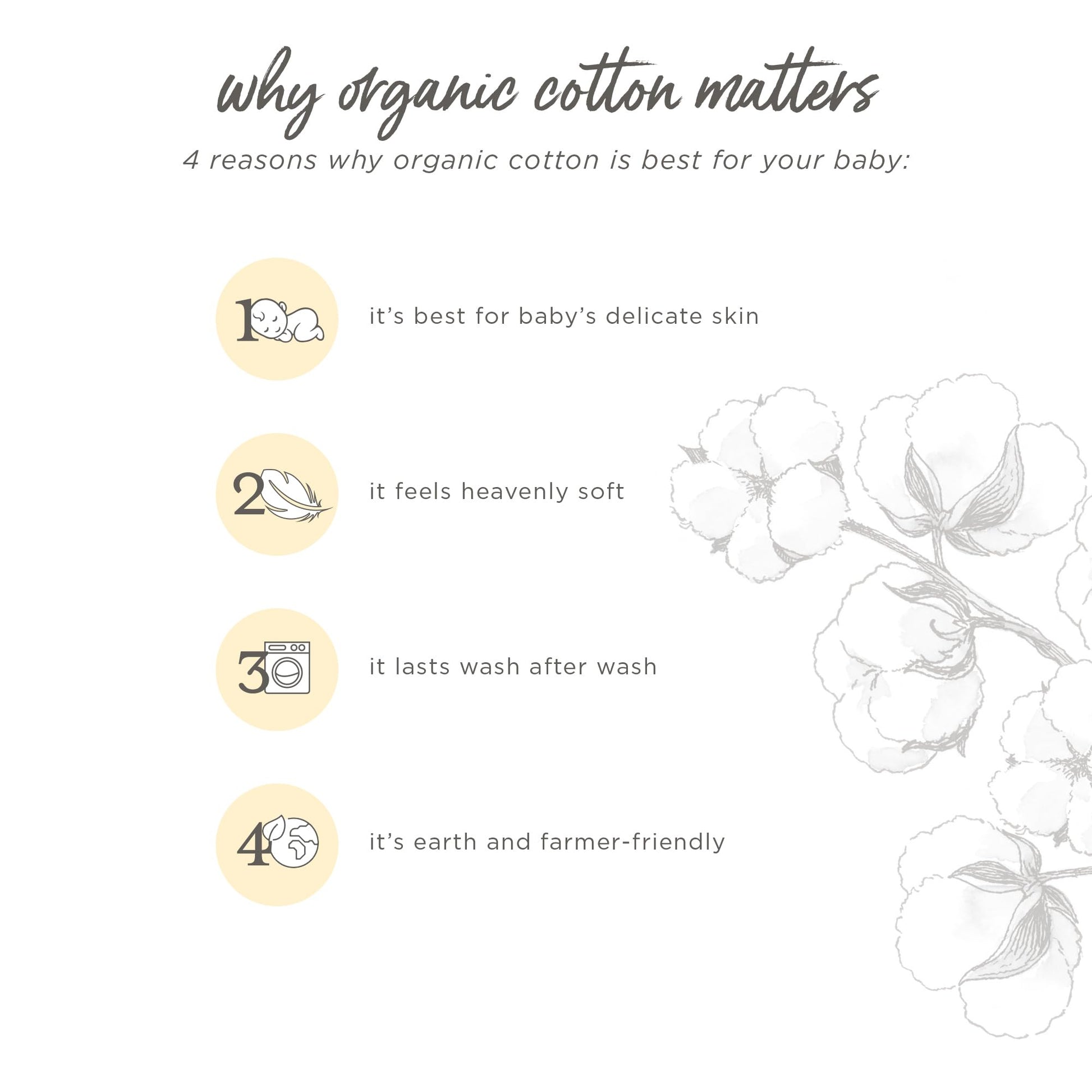 Burt's Bees Baby Infant Burp Cloths, 100% Organic Cotton Extra Absorbent Soft Fabric Drool Cloths, 5-Pack Newborn Must-Have Essential Large Burping Cloths, One Size 17 x 11.75 Inches