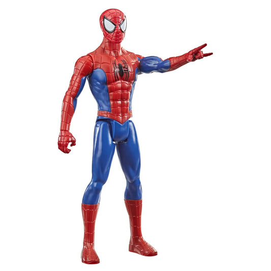 Marvel Titan Hero Series Spider-Man 12-Inch Action Figure with Fx Port, Super Hero Toys, Christmas Gifts for Boys and Girls