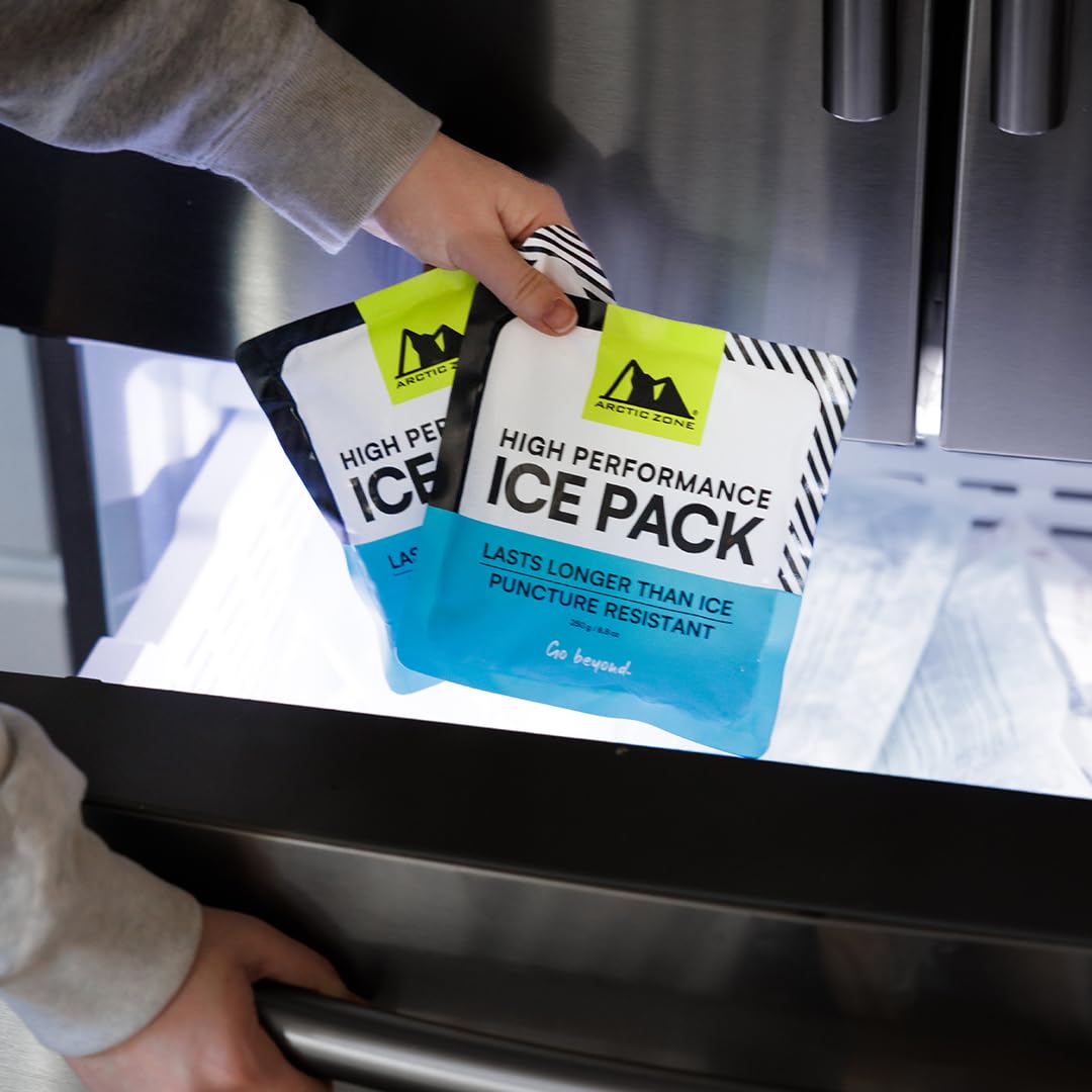 Titan Deep Freeze High Performance Ice Pack - (2 Pack) 250g - Long-Lasting, Puncture Resistant Cold Pack