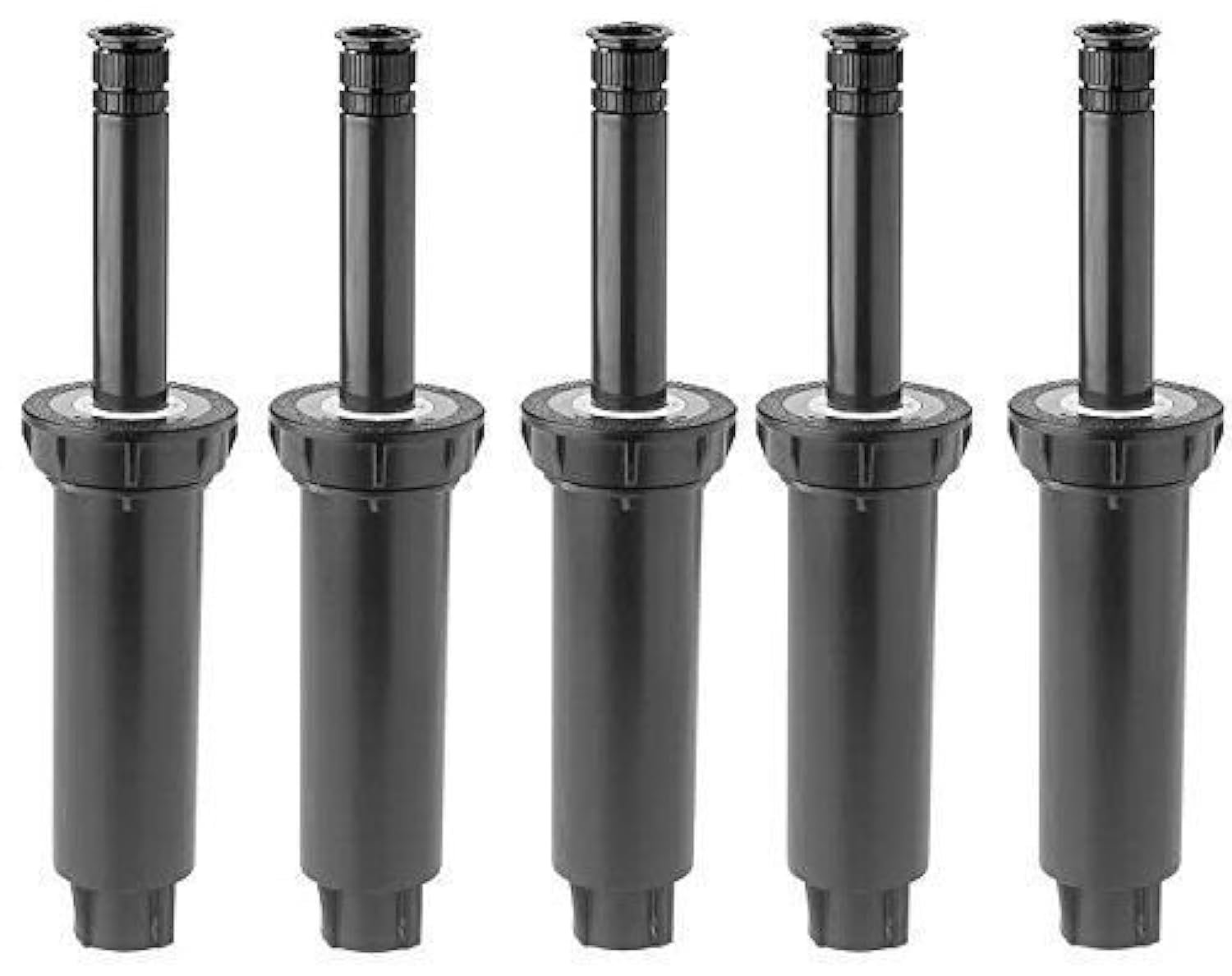 Rain Bird 1804 Spray Head with 15van Nozzle; 0 degrees to 360 degrees Adjustable; 15' Radius (Pack of 5)