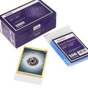 /CARDÃÂ·DICT 1000ct Card Sleeves Compatible with Pokemon Card & Standard Sized Cards Up to 2-5/8Ã¢ÂÂ * 3-5/8Ã¢ÂÂ, Crystal Clear Penny Sleeves Protectors for MTG, Yugioh, Baseball & Sports Game Trading Card