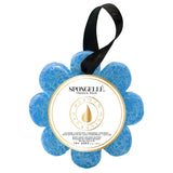 Spongelle Freesia Pear Wild Flower Buffer Body Scrubber | Bath & Shower Loofah for Women | Exfoliator with Body Wash Infused Sponge | 14+ uses