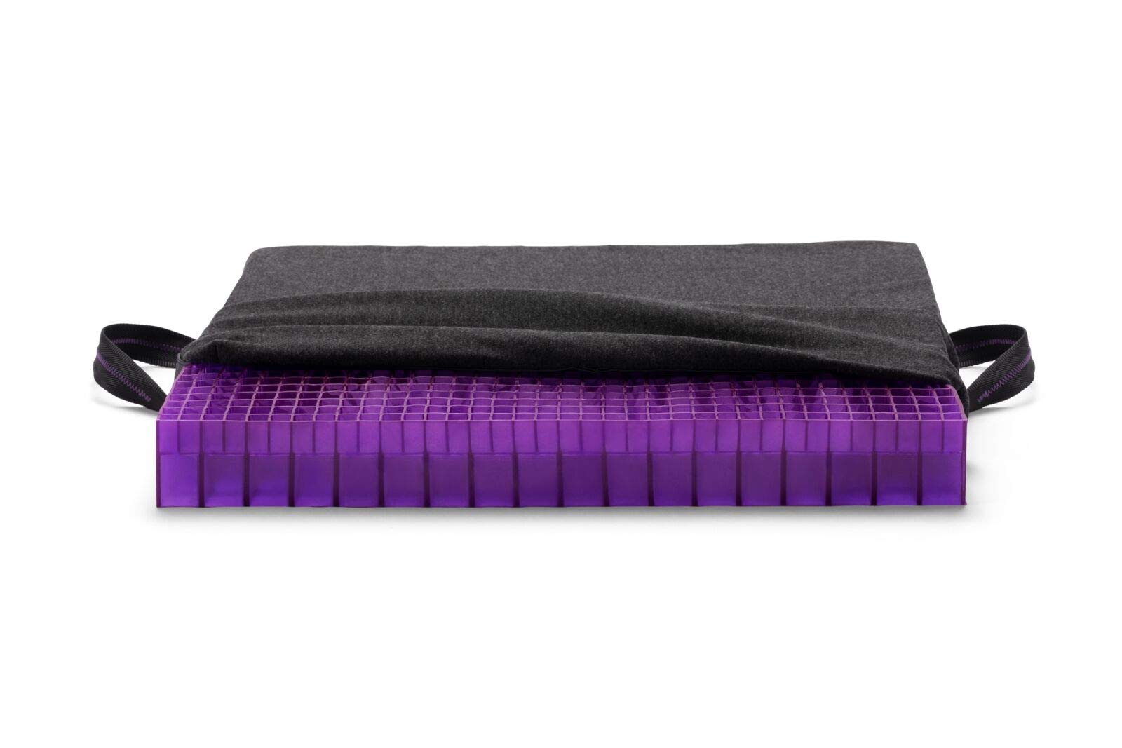 Purple Simply Seat Cushion | Pressure Reducing Grid Designed for Ultimate Comfort | Designed for Cars and Travel | Made in The USA