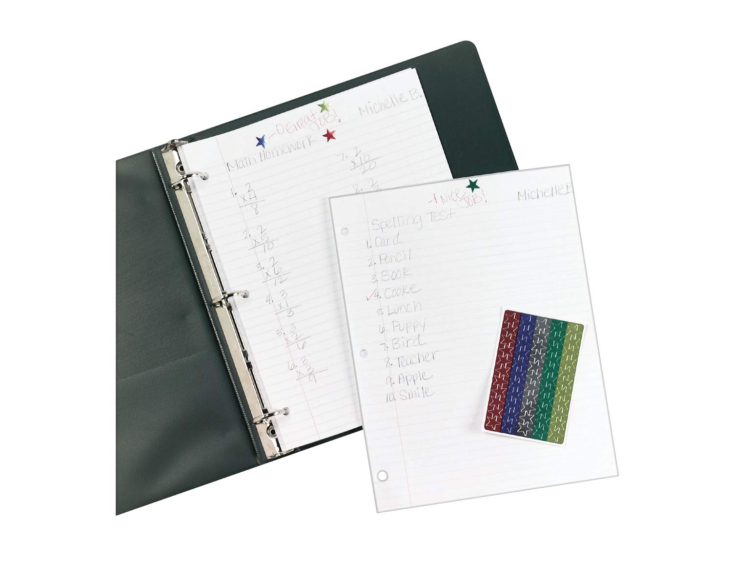 Avery Foil Star Labels, 1/2", Assorted Colors, Non-Printable, 440 Star Stickers Total (6007)