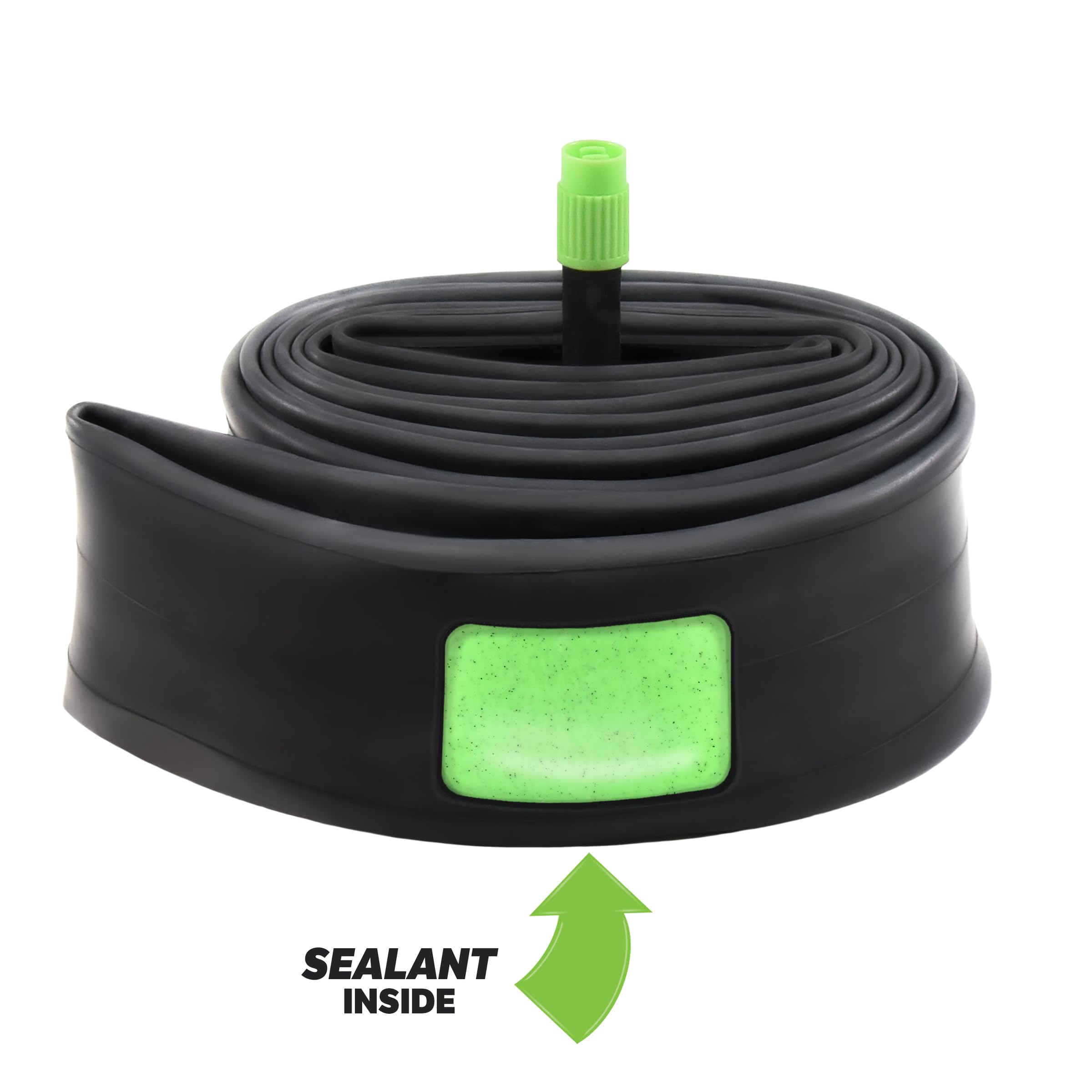 Bike Inner Tube with Slime Puncture Sealant, Extra Strong, Self Sealing, Prevent and Repair