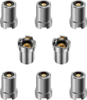 Eewudwok Thread Adapter, Adapters,Thread Screw Converter, Soldering Iron Ring Adapters Connector Repair Accessories for Electronic Equipment (8pcs)