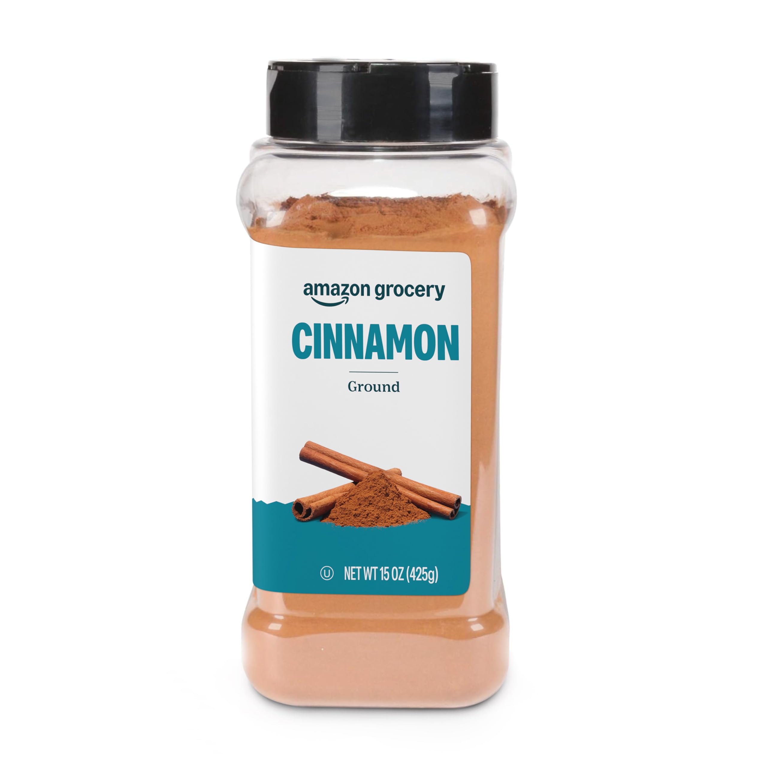 Grocery, Ground Cinnamon, 15 Oz (Previously Happy Belly, Packaging May Vary)