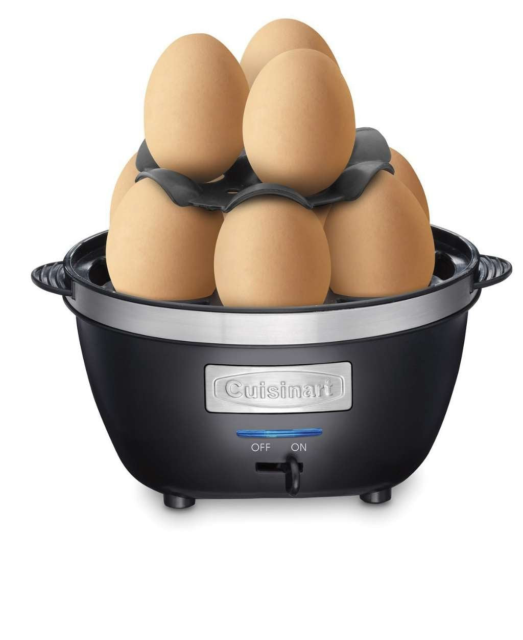 Cuisinart CEC-10 Egg Central Egg Cooker, Brushed Stainless Steel