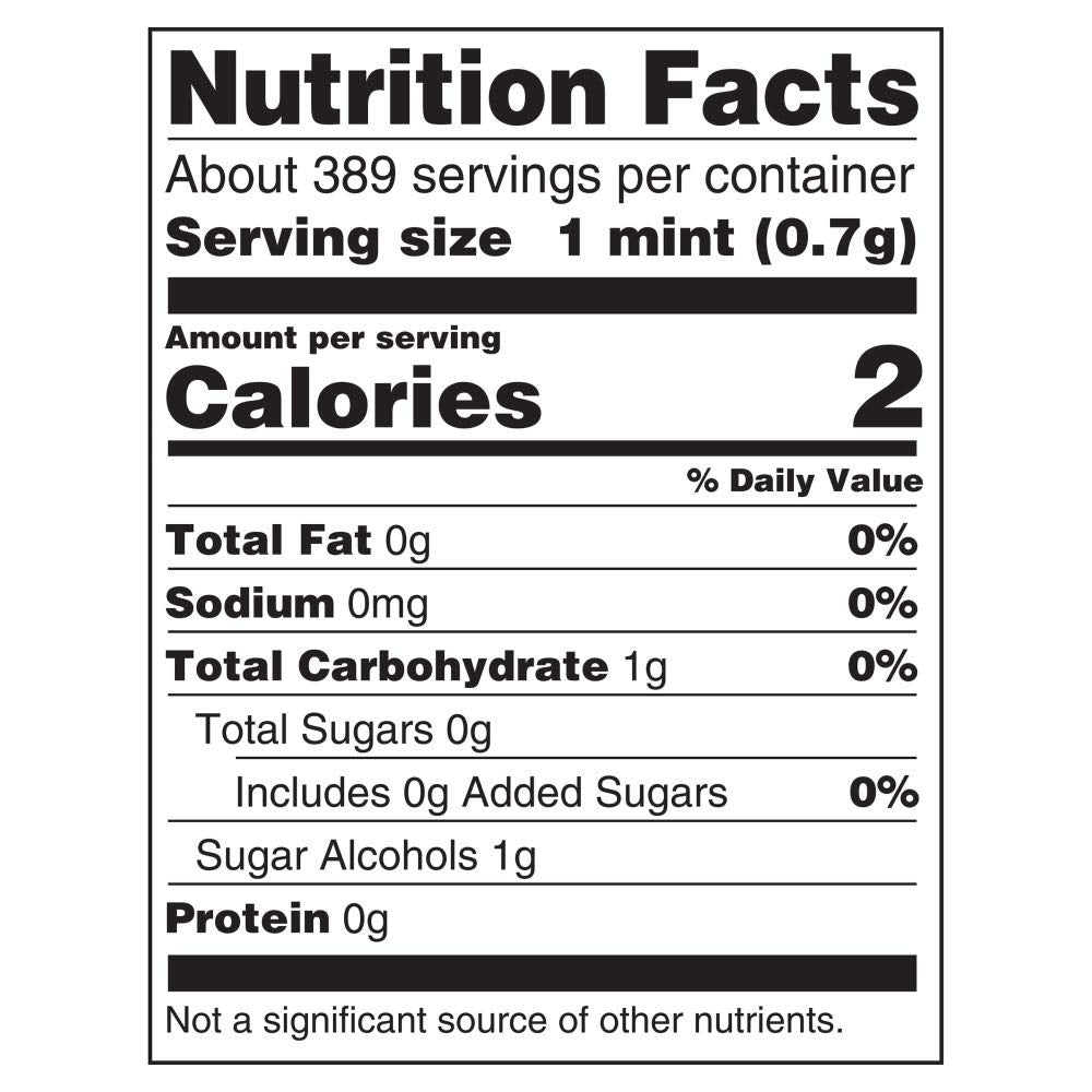 ALTOIDS Arctic Peppermint Breath Mints - Altoids Hard Candy Bulk, Sugar Free Mints 1.2 oz Tin, Pack of 8