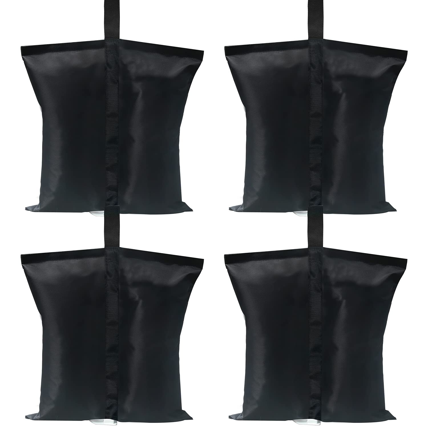 ABCCANOPY Canopy Weights 120 LBS Gazebo Tent Sand Bags,4pcs-Pack (Black)