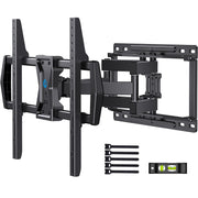 Pipishell Full Motion TV Wall Mount for Most 37-75 inch TVs, Wall Mount Bracket with Dual Articulating Arms, Swivel, Tilt, Max VESA 600x400mm up to 100 lbs, TV Mount Fits 12Ã¢ÂÂ/16Ã¢ÂÂ Wood Studs, PILF6