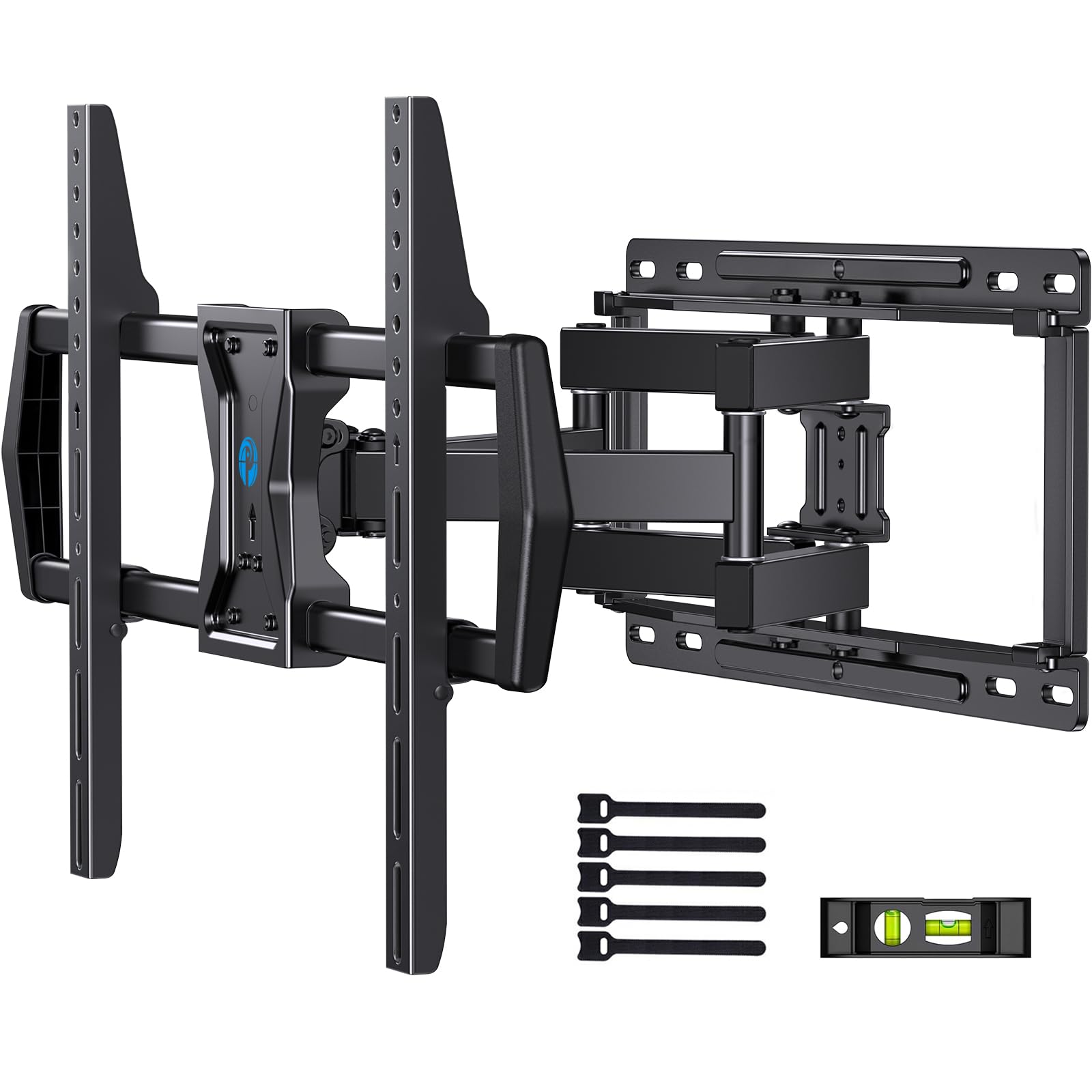 Pipishell Full Motion TV Wall Mount for Most 37-75 inch TVs, Wall Mount Bracket with Dual Articulating Arms, Swivel, Tilt, Max VESA 600x400mm up to 100 lbs, TV Mount Fits 12Ã¢ÂÂ/16Ã¢ÂÂ Wood Studs, PILF6