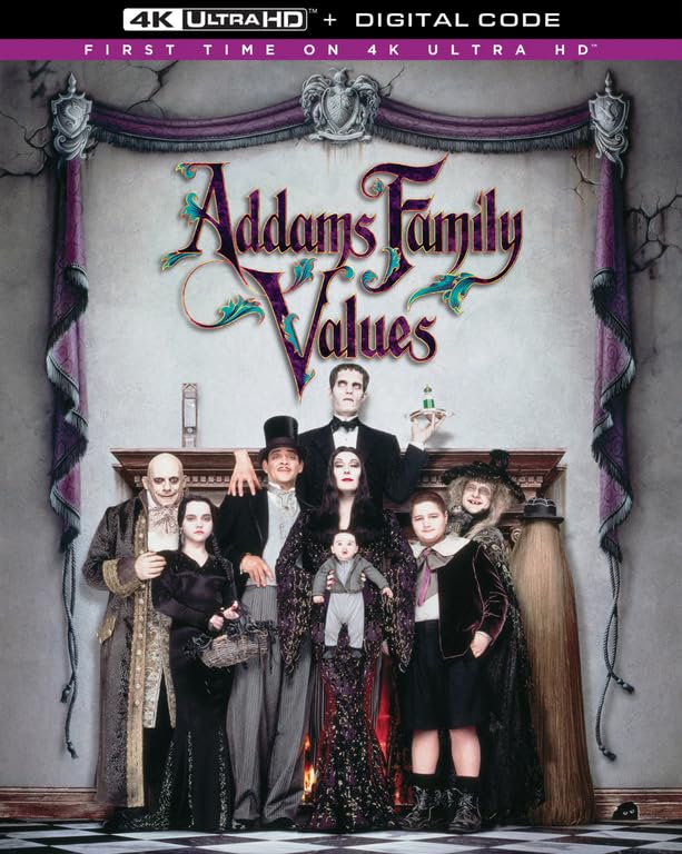 Addams Family Values [4K UHD + Blu-Ray + Digital Copy]