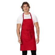 Chef Works Unisex Butcher Apron, Red, One Size