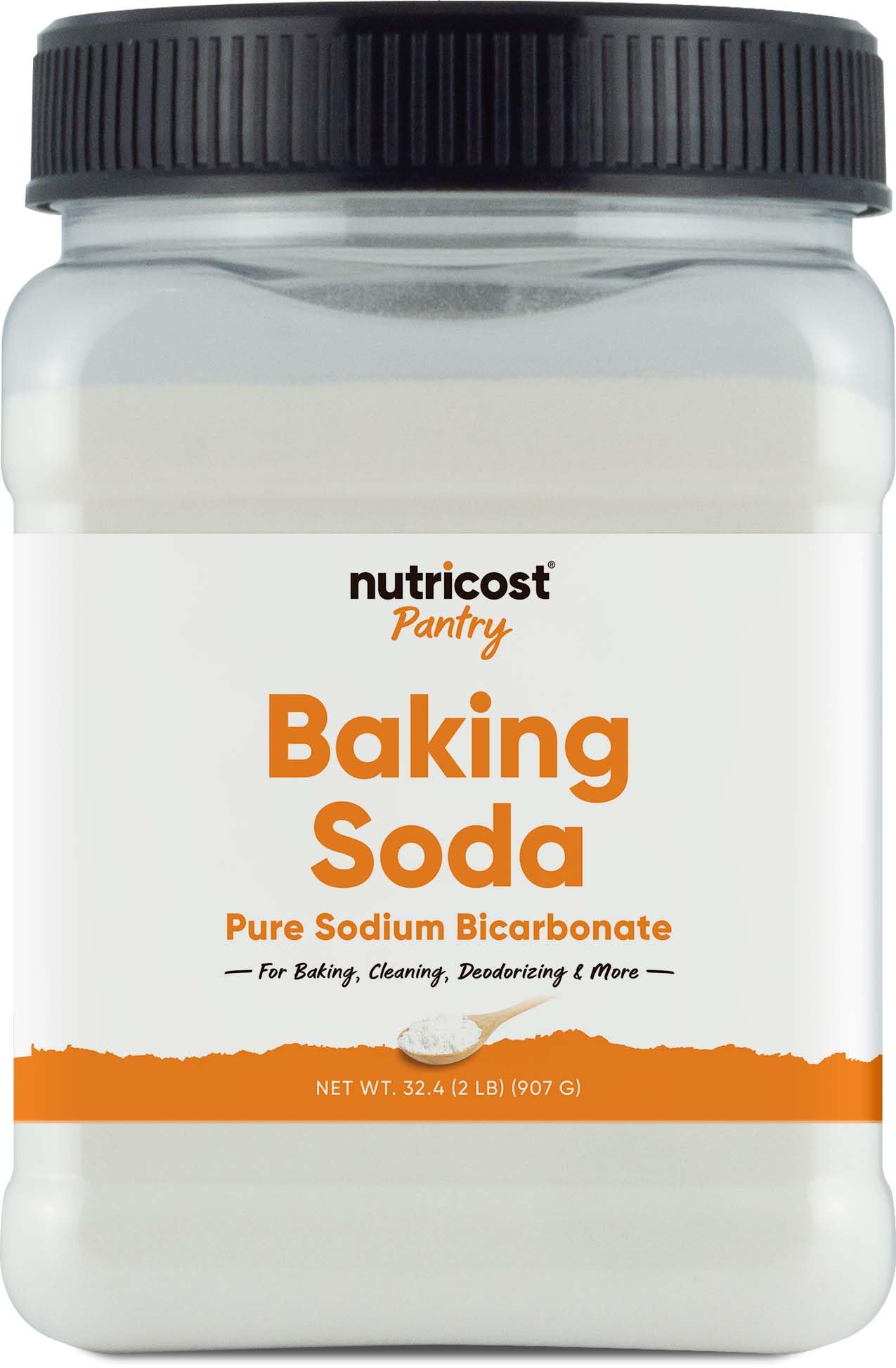 Nutricost Baking Soda (2 LBS) - For Baking, Cleaning, Deodorizing, and More (Pantry)